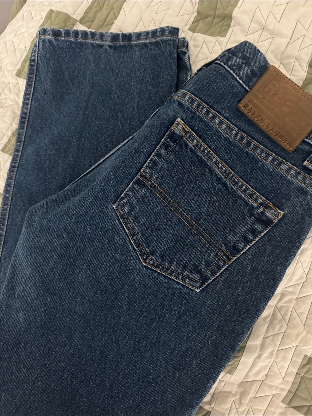 Ralph Lauren Women’s Straight Leg Denim Jeans *Vintage 90s in Mint Condition*